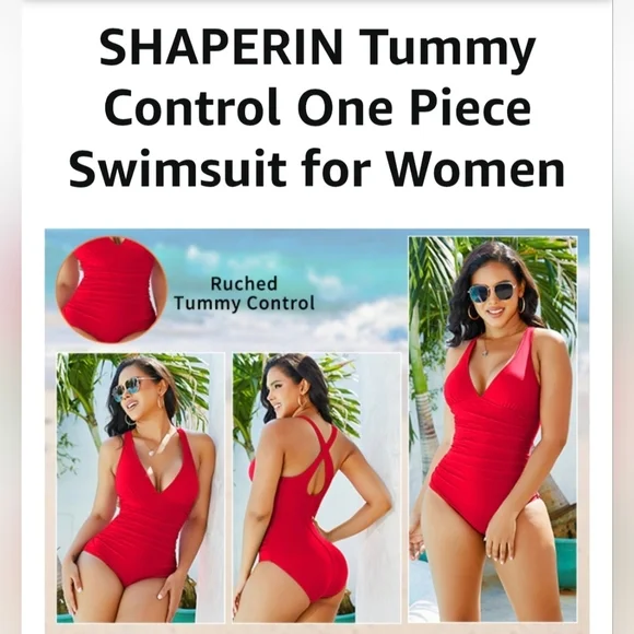 SHAPERIN One Piece Swimsuit #542 - Picture 9 of 12
